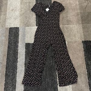 NWT Free People Floral Jumpsuit